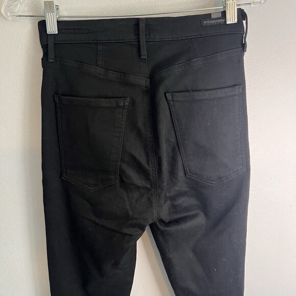 Citizens of Humanity Womens Chrissy High Rise Skinny Jeans Stretch Black Sz 27 - Picture 9 of 13